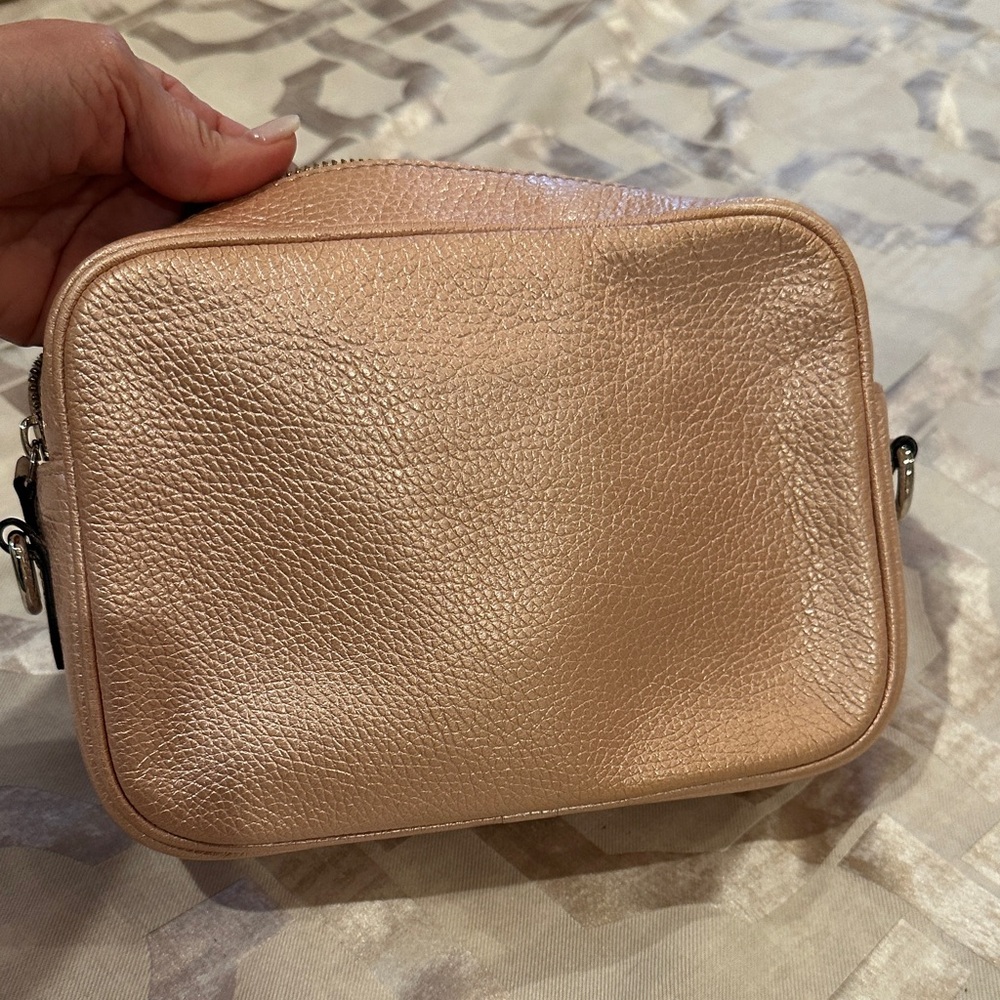 Valentino Mia Rock Learher Crossbody Bag Rose/Blush - Picture 5 of 9